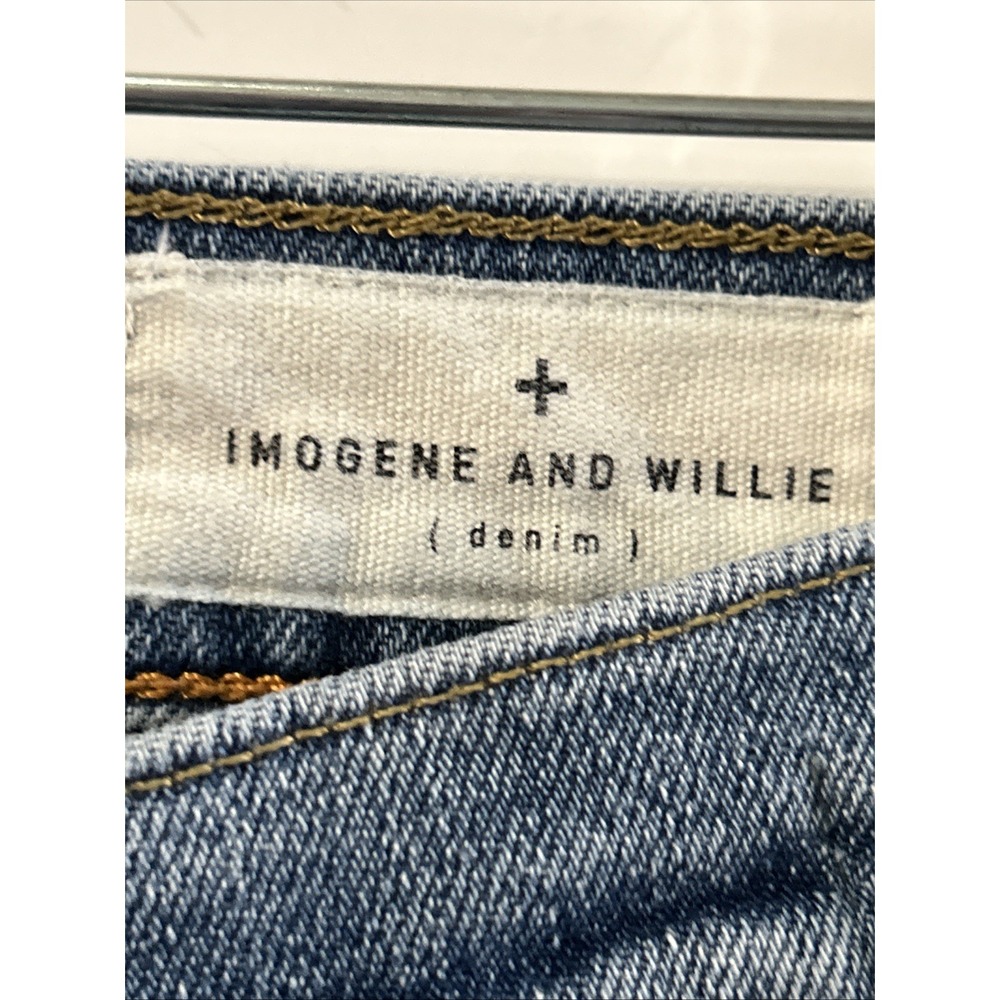 Women's Imogene and Willie Imogene Slim Indigo Jeans Sz 32 NO Pilling